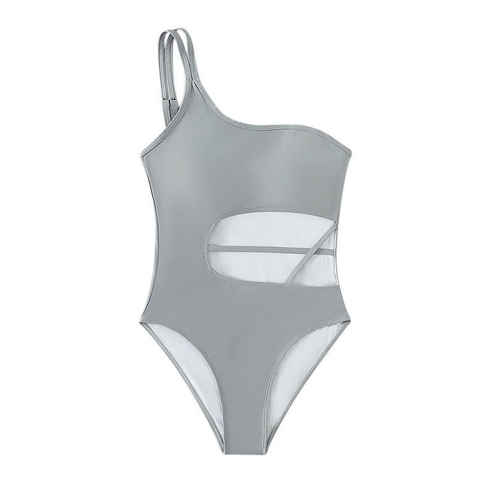 Damen Einseitiger Cut-Out Badeanzug Echo Archiv 1781605491