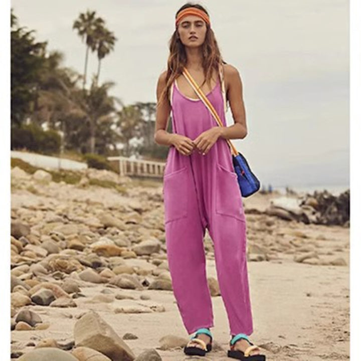Damen Overall mit lässigem Schnitt und praktischen Taschen Echo Archiv
