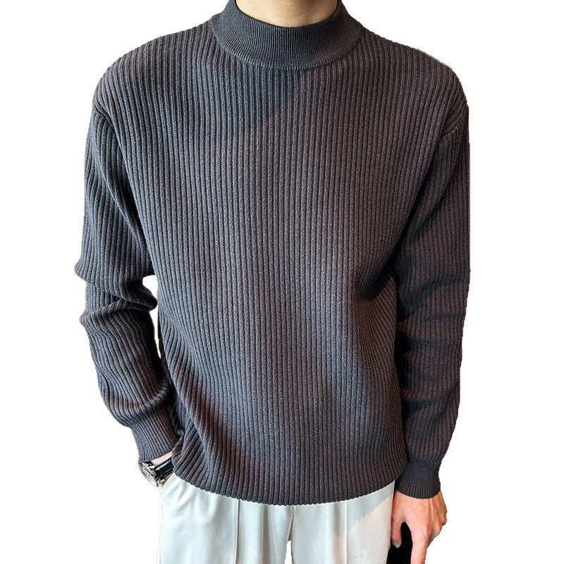 Herren Gemütlicher Rippenstrickpullover – Norvane