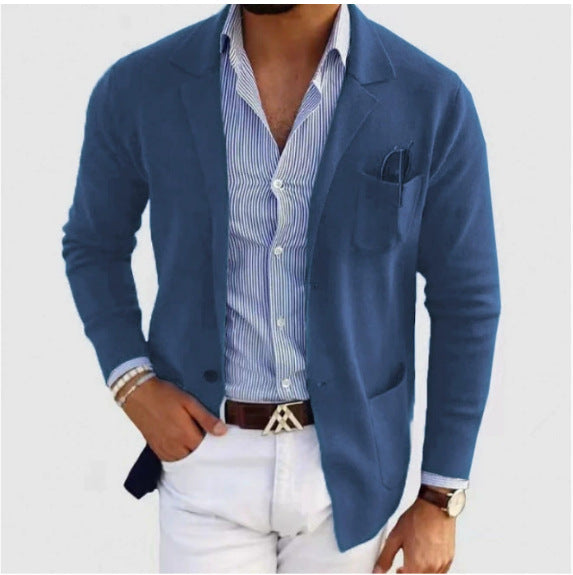 Herren modischer Strickblazer Echoarchiv