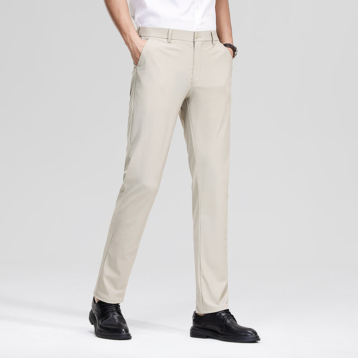 Herren Schlanke Business‑Stretchhose mit Bügelfalte und Komfortbund Echo Archiv