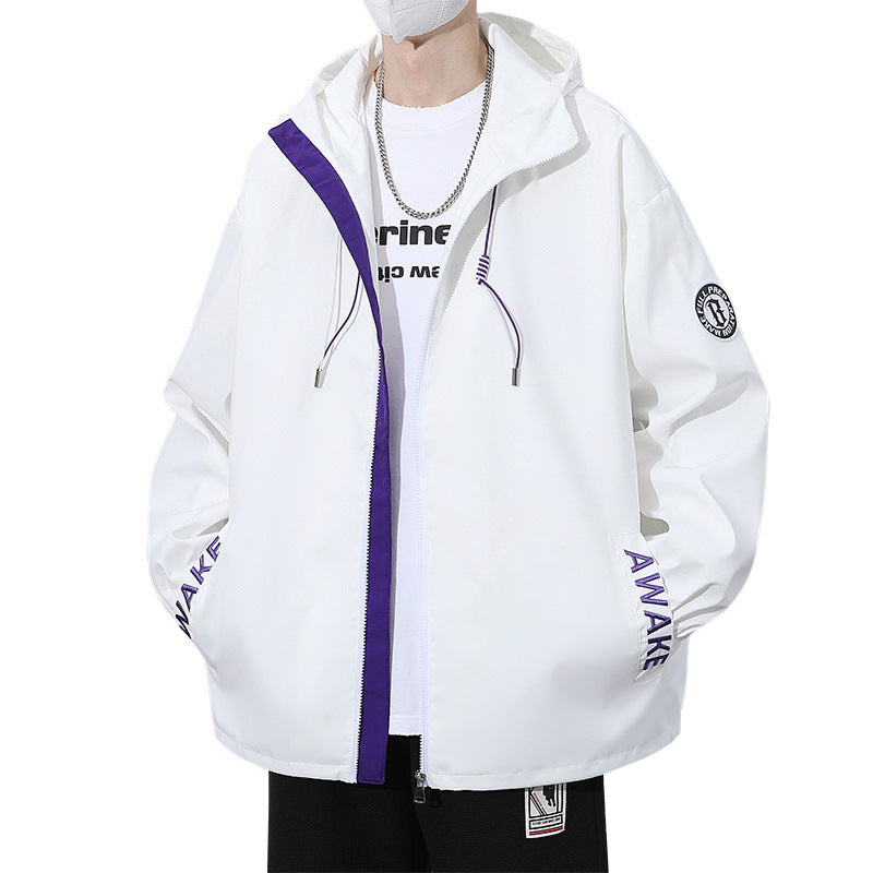 Unisex Freizeitjacke mit wasserdichten Eigenschaften und praktischen Taschen Echoarchiv