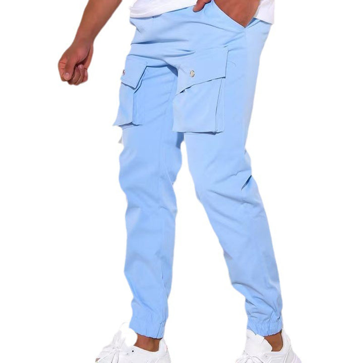 Herren Cargo-Hose mit vielen Taschen und elastischem Abschluss Echoarchiv
