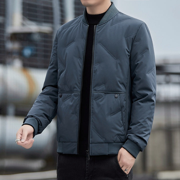 Herren Wattierte Blousonjacke mit Stehkragen Echo Archiv