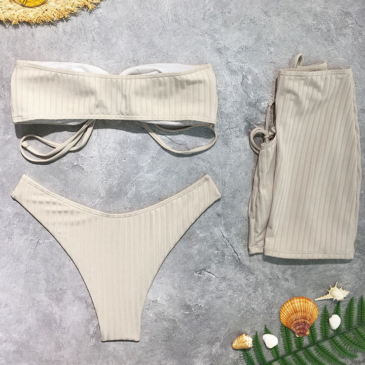 Damen Bandeau Bikini Set Echo Archiv