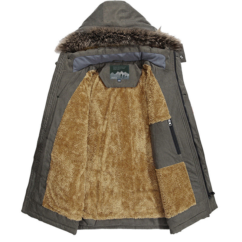 Herren Winterjacke mit Fleece-Futter Echo Archiv