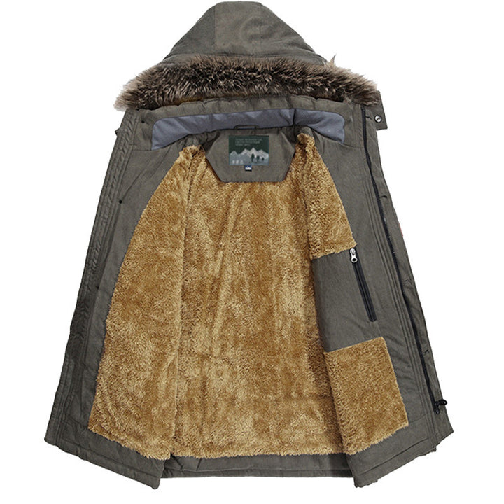 Herren Winterjacke mit Fleece-Futter Echo Archiv