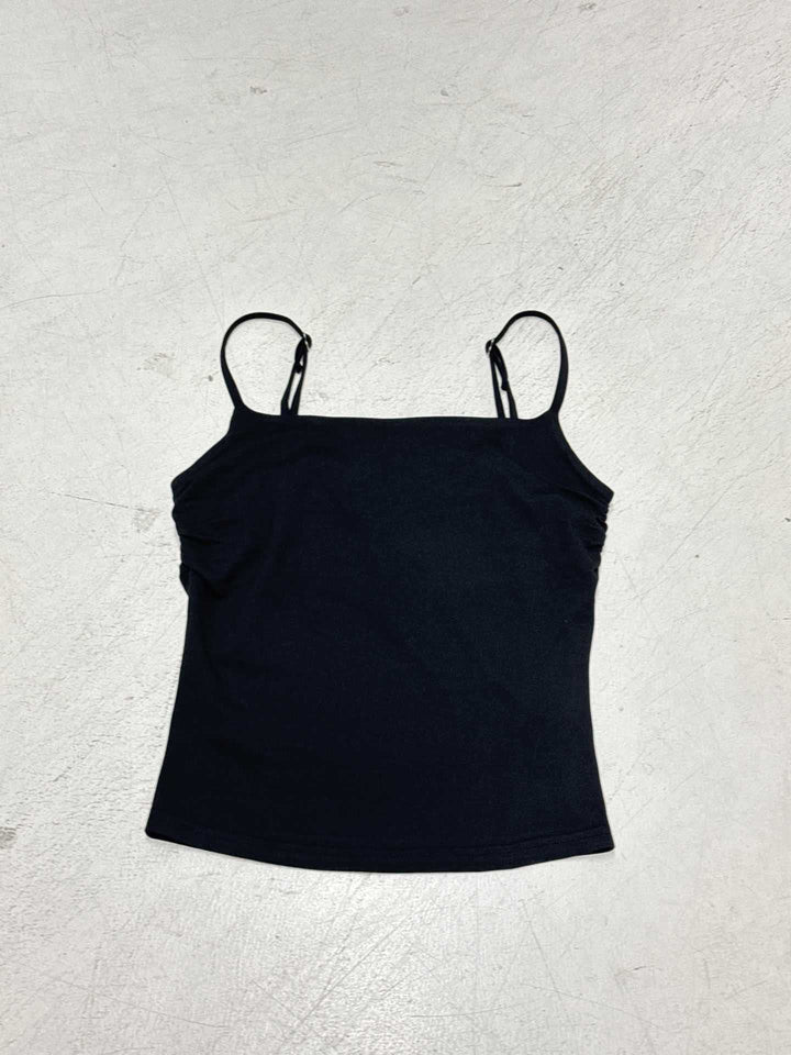 Damen Spartanshirt mit zarten Spaghetti-Trägern und figurbetontem Schnitt Echo Archiv