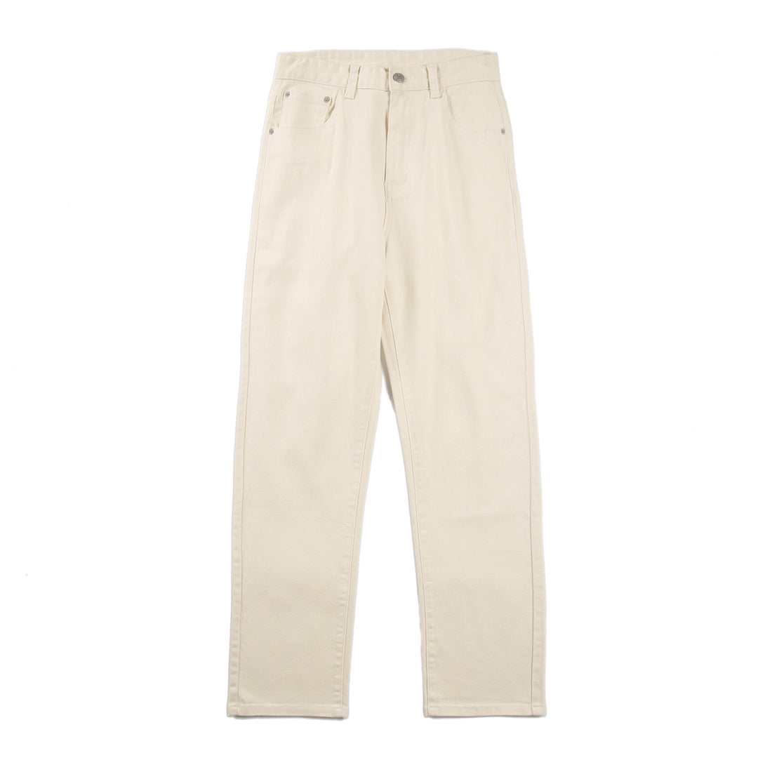 Damen Hochtaillierte Straight-Fit Jeans mit Stonewashed-Finish Echo Archiv