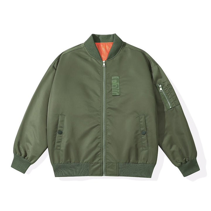 Herren Leichte Flieger-Bomberjacke mit wasserabweisender Shell und Kontrastfutter Echo Archiv