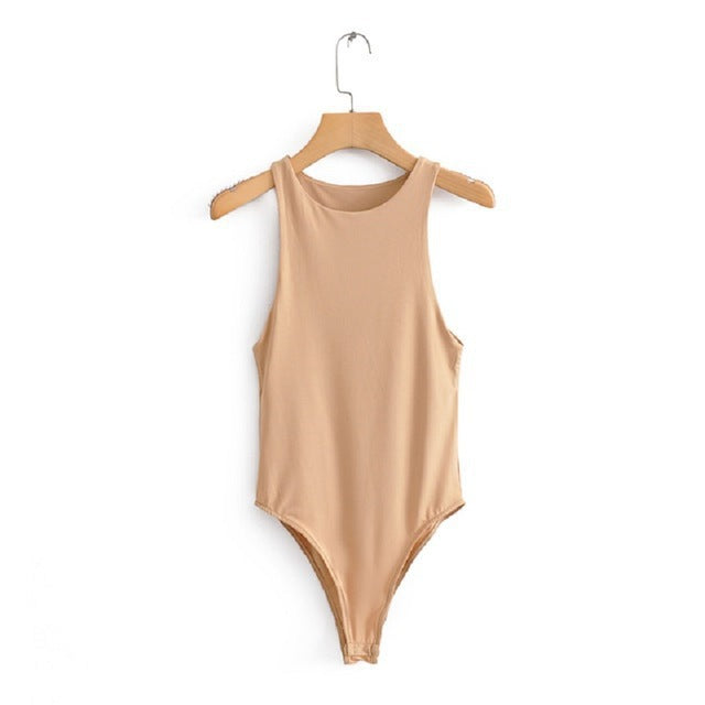 Damen Elegantes ärmelloses Stretch-Top Echo Archiv