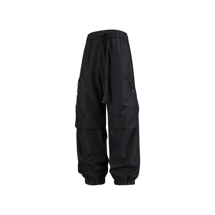 Herren Utility-Jogger-Cargohose mit elastischem Tunnelzugbund, großen Klappentaschen und gerippten Bündchen Echo Archiv