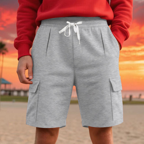 Herren Sportliche Cargo-Shorts mit elastischem Bund und praktischen Taschen Echoarchiv