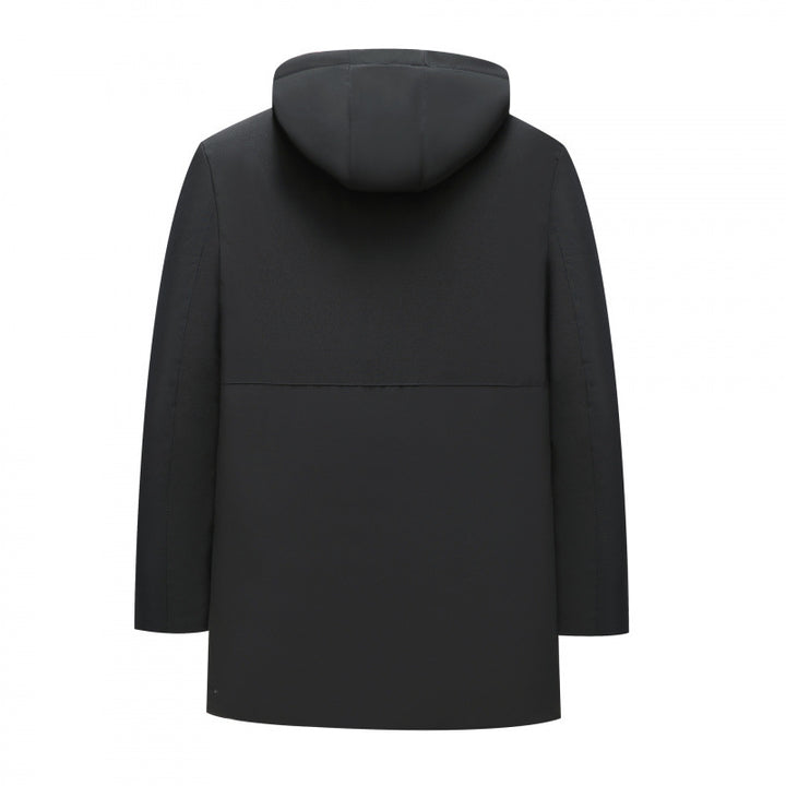 Herren Hochwertige Winterjacke mit Kunstfellfutter Echo Archiv