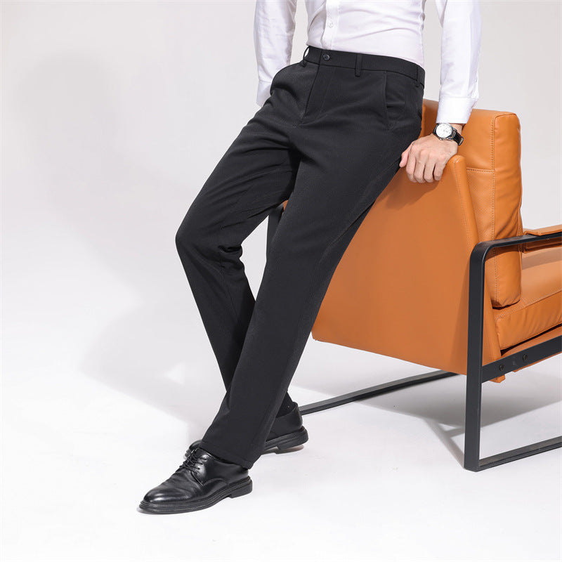 Herren Business-Hosen mit elastischem Bund und modischem Schnitt Echoarchiv