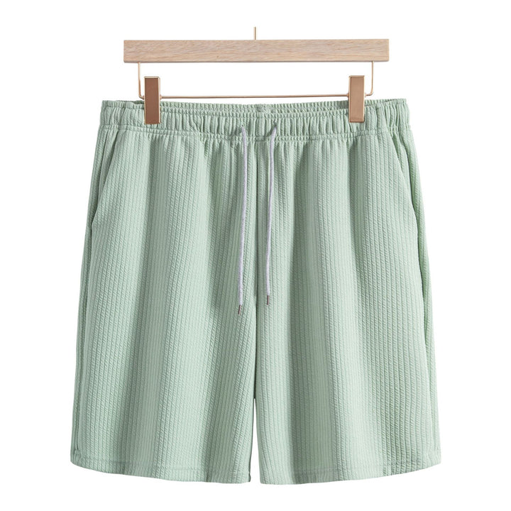 Herren Freizeitoberteil mit bequemen Shorts im strukturierten Design Echoarchiv