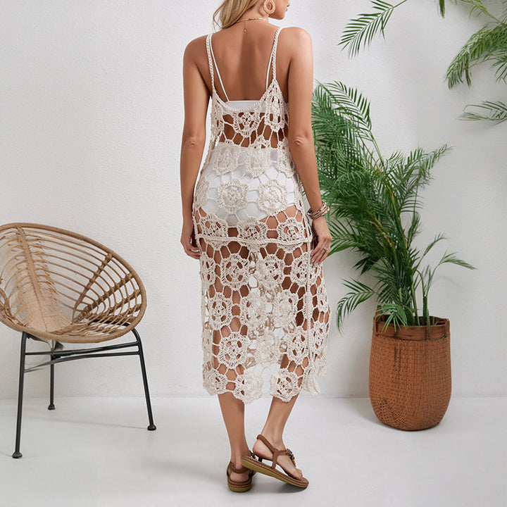Damen figurbetontes Maxikleid mit Cut-Outs Echo Archiv