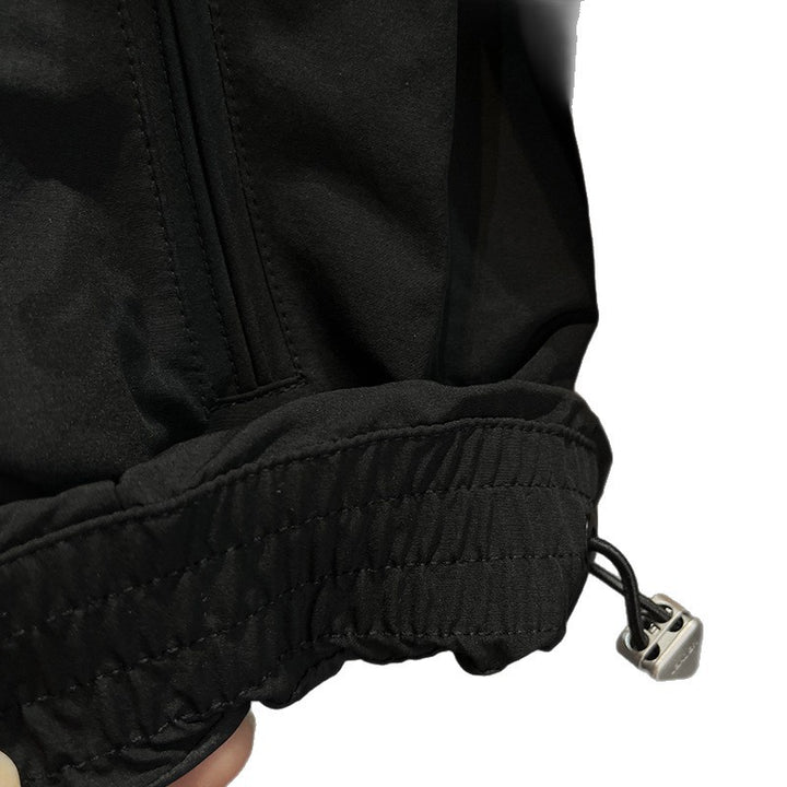 Herren urbane Übergangsjacke mit integriertem Windschutz Echoarchiv