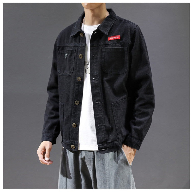 Herren Lässige Denimjacke Echoarchiv 1788342127