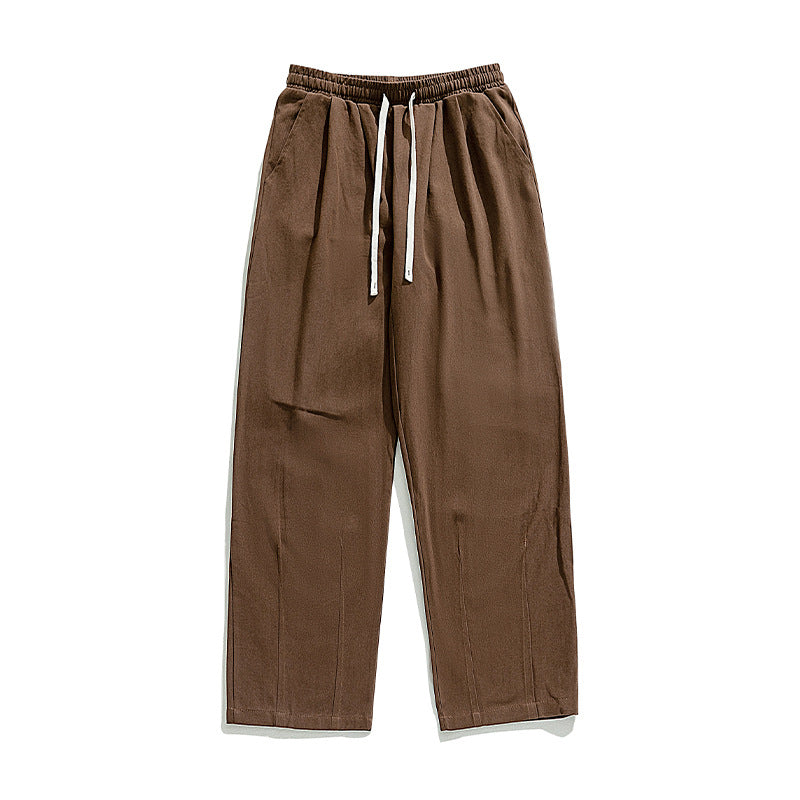 Unisex Weite Freizeithose mit elastischem Bund, Tunnelzug und legerer Palazzo-Silhouette Echo Archiv