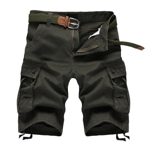 Herren Cargo-Shorts mit vielseitigen Taschen und verstellbarem Bund Echoarchiv