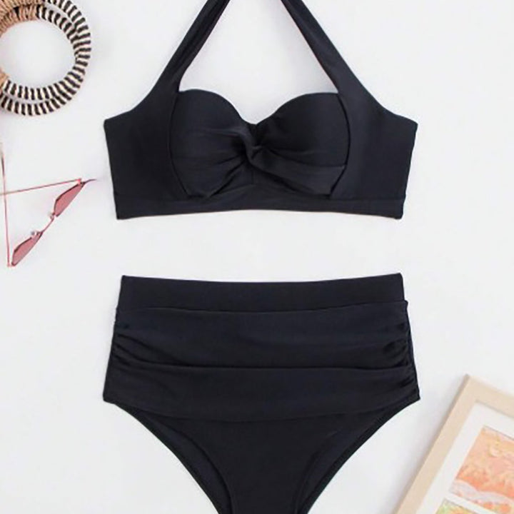 Damen Bikiniset mit eleganter Hochtaillierung und bequemen Trägern Echo Archiv