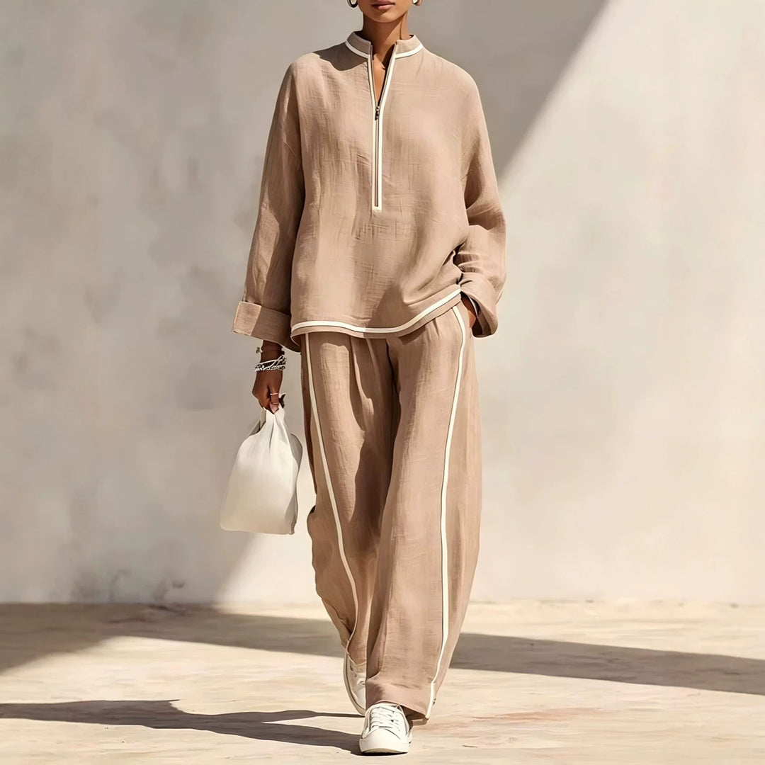 Damen Luftiges und elegantes Pyjama-Set Echo Archiv