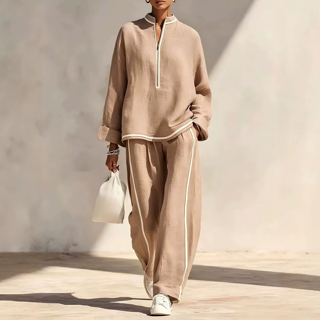 Damen Luftiges und elegantes Pyjama-Set Echo Archiv