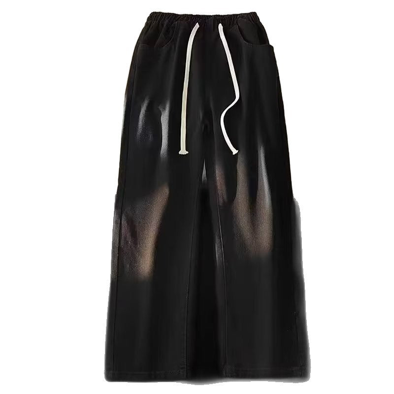 Herren Sportliche Freizeithose mit Kordelzug und tiefen Taschen Echoarchiv