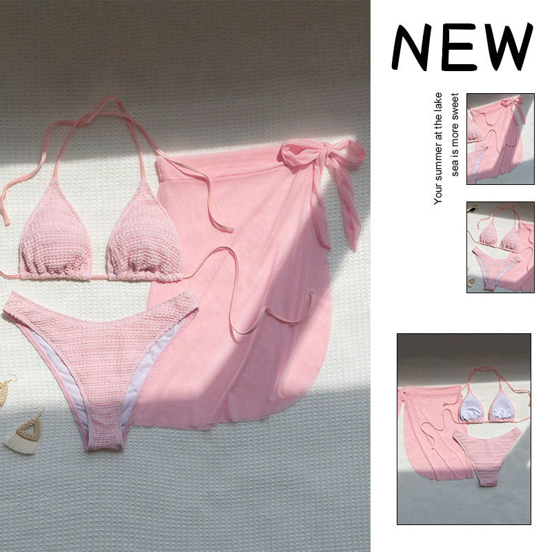 Damen Bikiniset mit strukturiertem Obermaterial und eleganter Wickelrock-Optik Echo Archiv