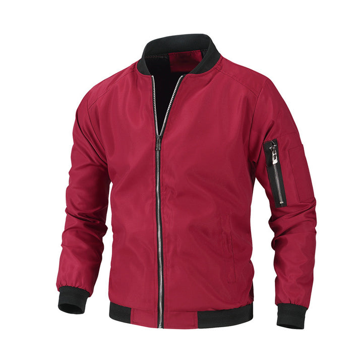 Herren Stylische Bomberjacke Echo Archiv
