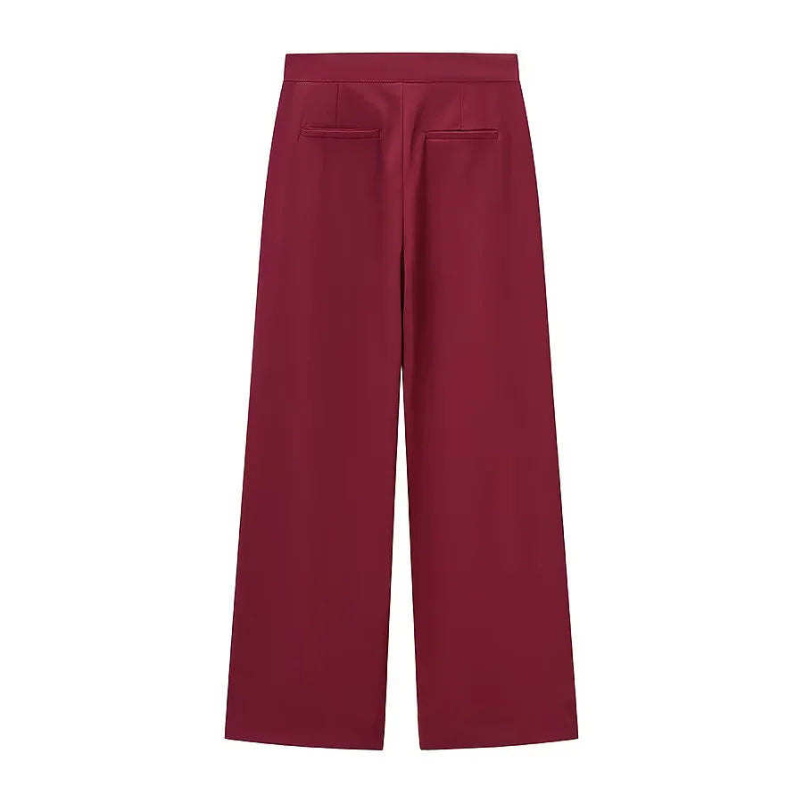 Damen nan taillierter Blazer mit Federrand an den Ärmeln und Pattentaschen Echo Archiv