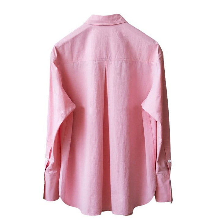 Damen Modische Bluse mit feinen Streifen Echoarchiv