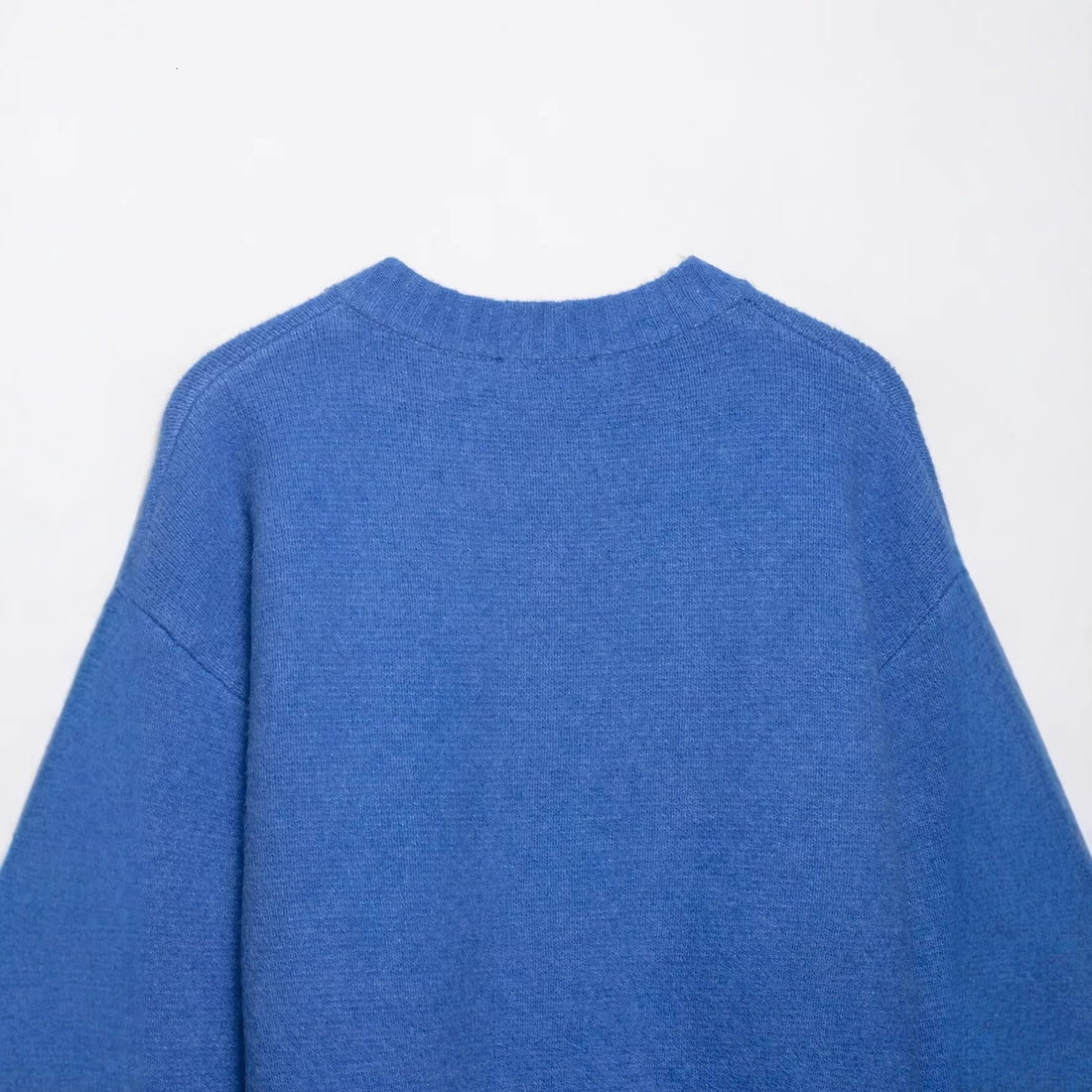 Damen Cropped-Cardigan mit kastiger Silhouette, Rippenbund und Rundhalsausschnitt Echoarchiv