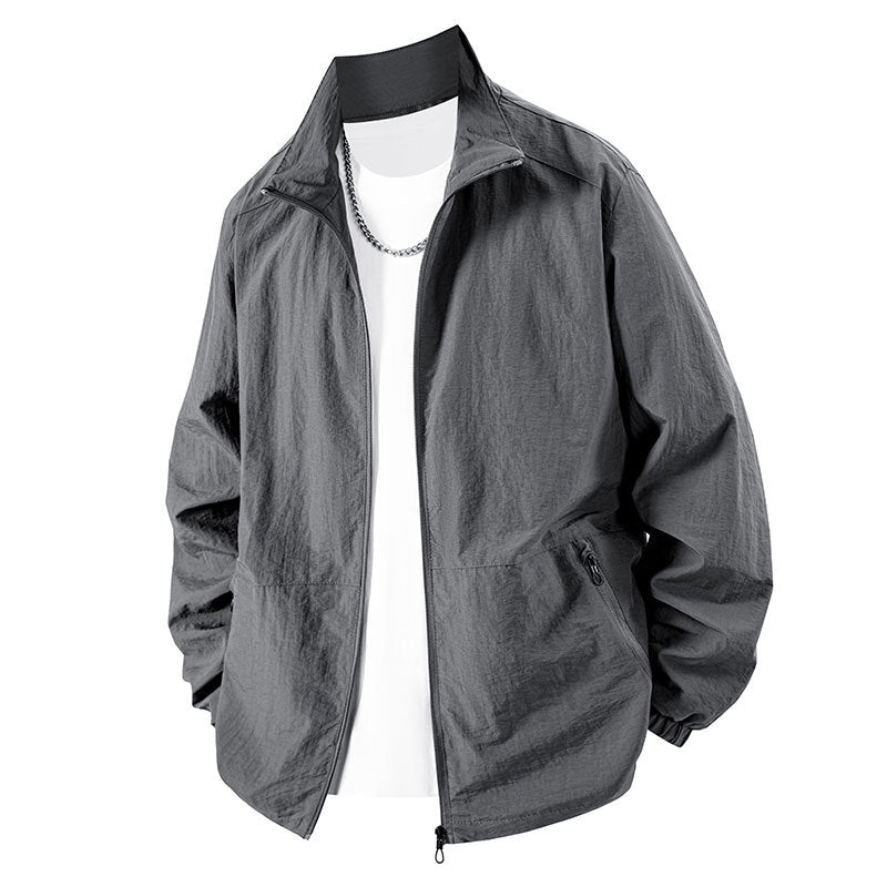 Herren Leichte Übergangsjacke mit hohem Kragen Echo Archiv 1787797801
