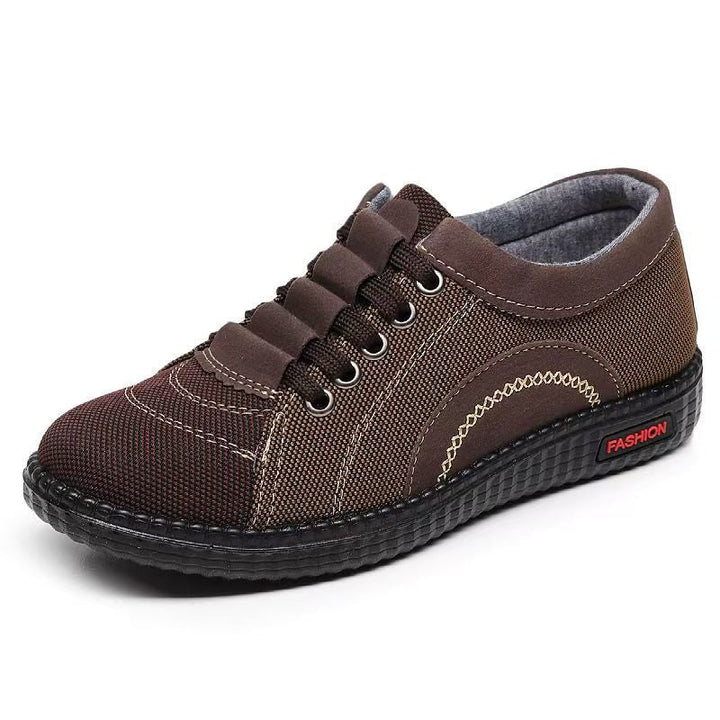 Damen modische Freizeit-Sneaker mit elastischen Schnürsenkeln Echo Archiv