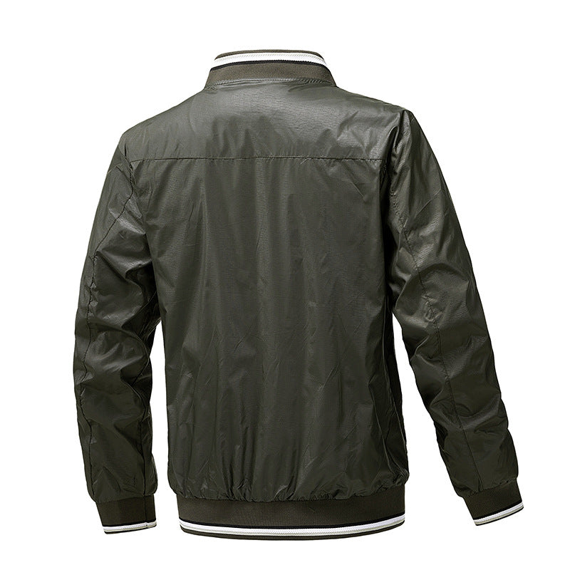 Herren Sportliche Bomberjacke mit zwei Seitentaschen Echo Archiv