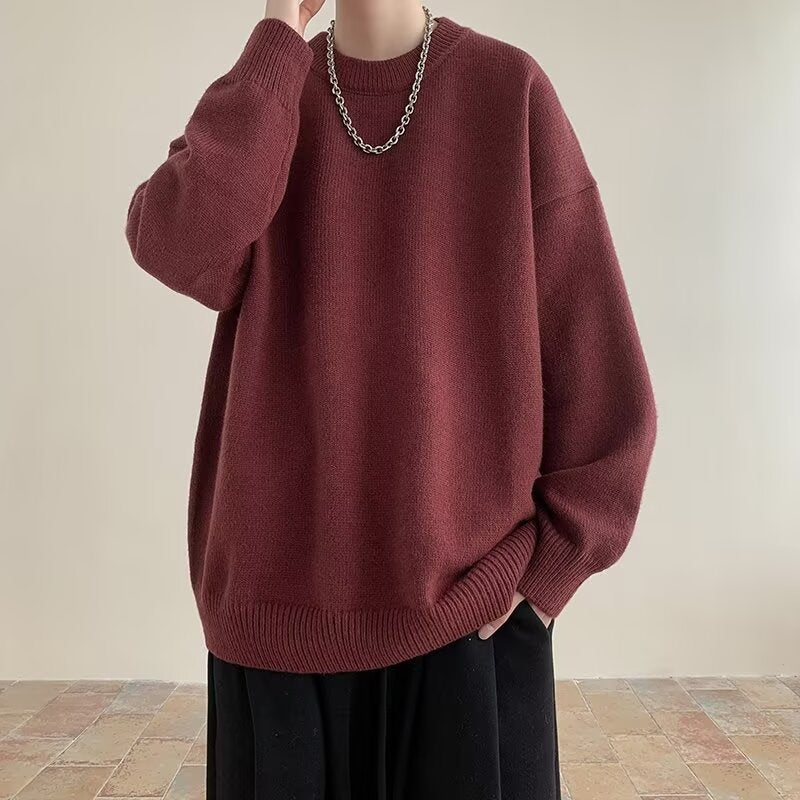 Damen Bequemer Oversize-Pullover Echoarchiv