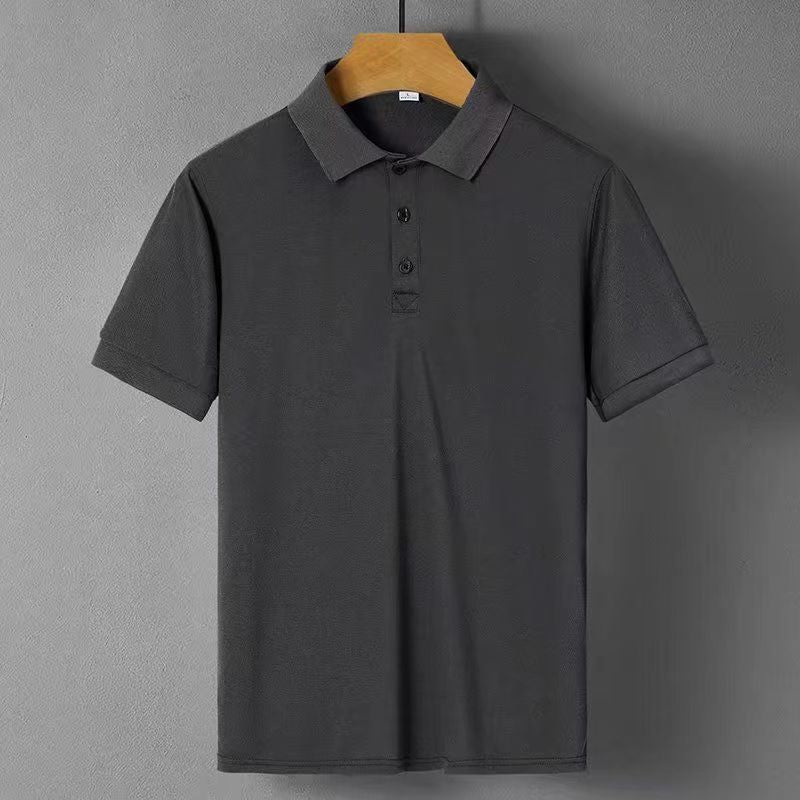 Herren Polo-Shirt mit körperbetontem Schnitt und hochwertiger Pique-Textur Echoarchiv