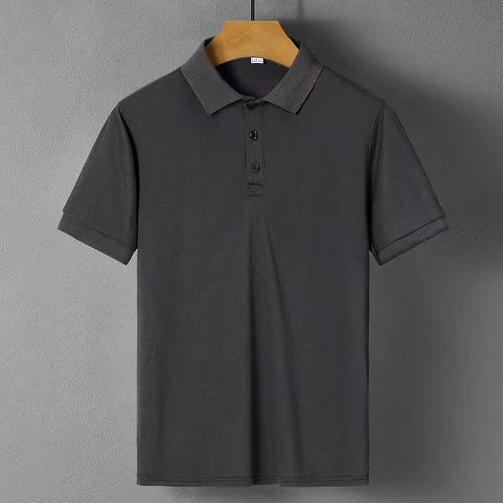 Herren Polo-Shirt mit körperbetontem Schnitt und hochwertiger Pique-Textur Echoarchiv