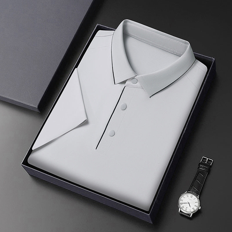 Herren stilvolles Poloshirt mit innovativer feuchtigkeitsableitender Technologie Echoarchiv