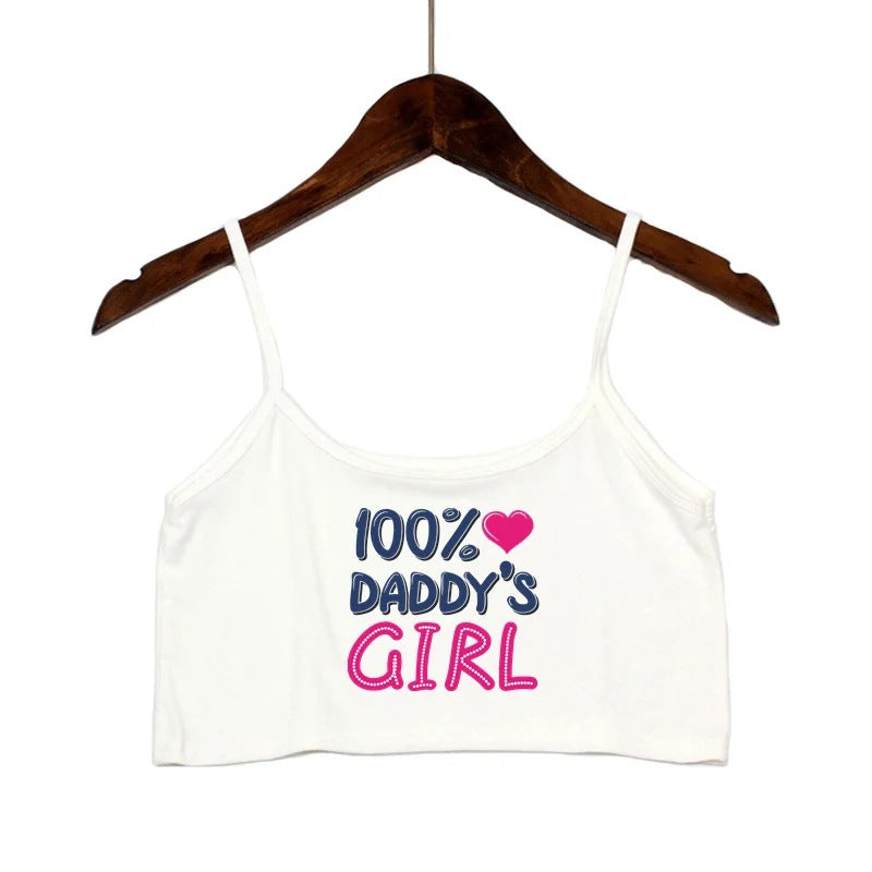 Damen modisches Crop-Top mit verzierten Trägern Echo Archiv