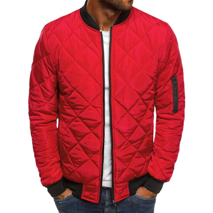 Herren Steppjacke mit praktischen Taschen und elastischen Bündchen Echoarchiv