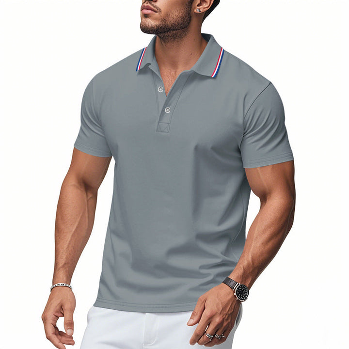 Herren Poloshirt mit modernem Kragen und feuchtigkeitsregulierender Technologie Echoarchiv