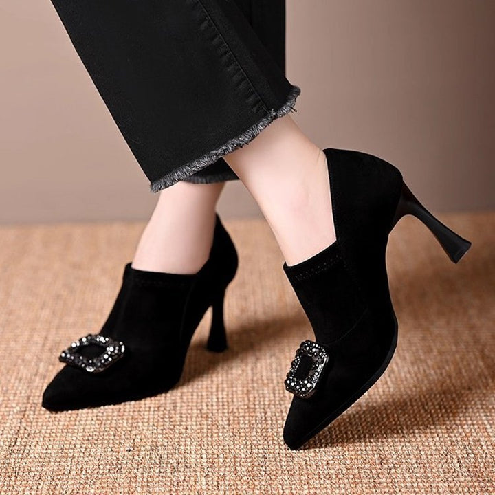 Damen Elegante High Heel Pumps mit Glitzerdetail Echo Archiv