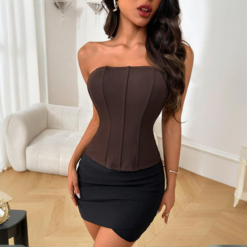 Damen Bustier-Oberteil mit figurformendem Design Echo Archiv