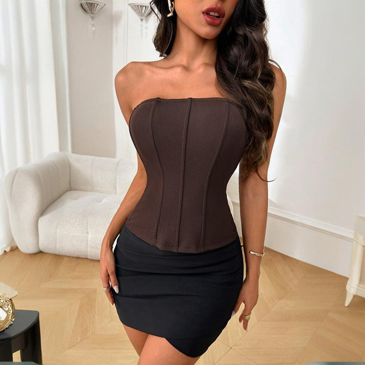 Damen Bustier-Oberteil mit figurformendem Design Echo Archiv