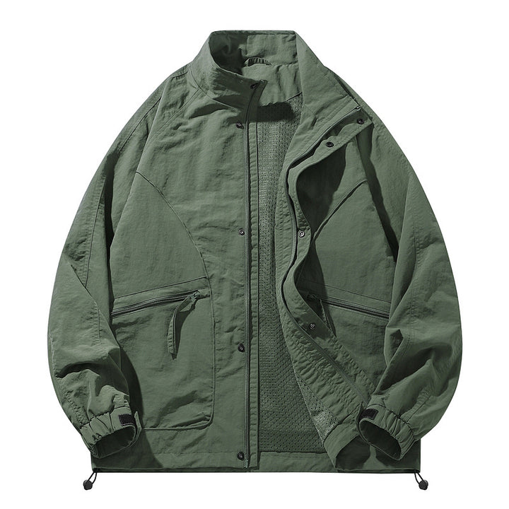 Herren Leichte Übergangsjacke mit vielseitigen Taschen Echo Archiv