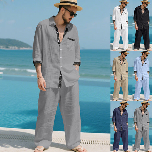 Herren elegantes Freizeitsakko mit passender Hose Echoarchiv