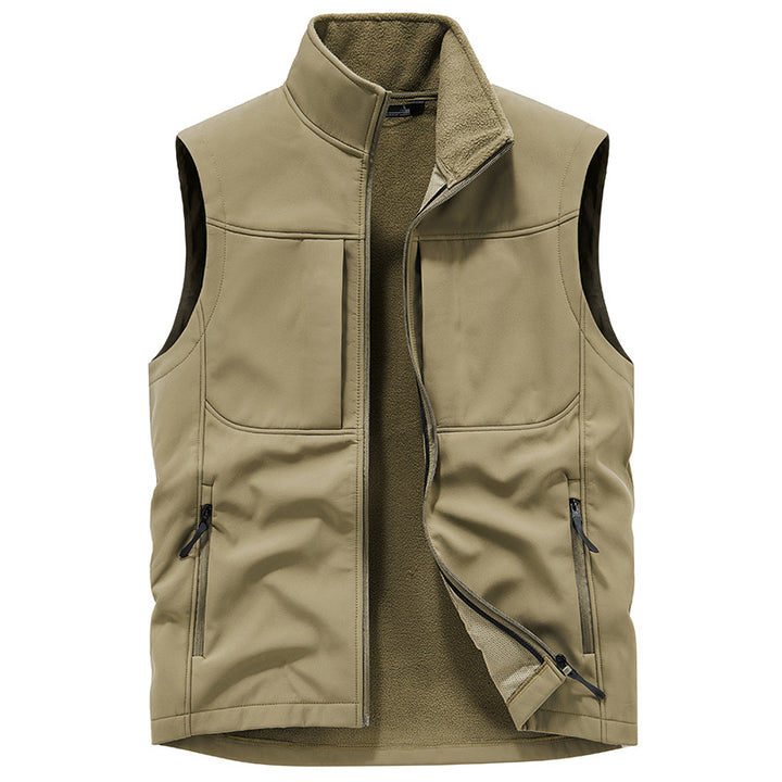 Herren Funktionale Softshell‑Weste mit Fleecefutter und winddichter Membran Echo Archiv